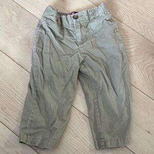 Champs Kids Olive Green Casual Pants